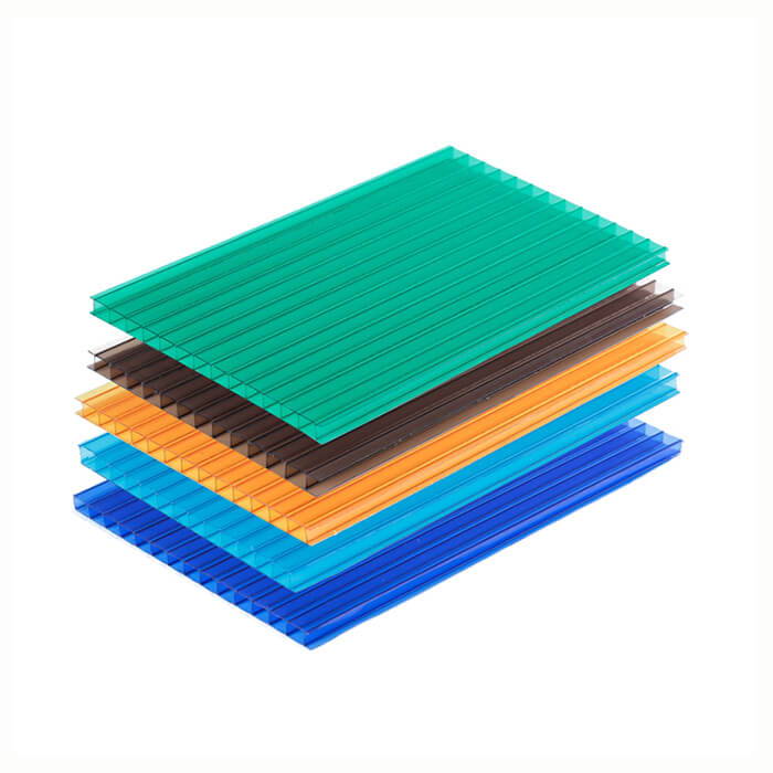 twin wall plastic sheet for polycarbonate skylights & facades